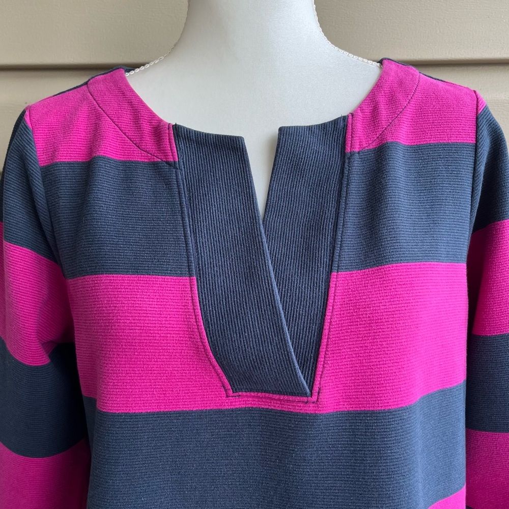 •Lands' End• Ribbed Ponte Knit Pullover Tunic - Size Large - Picture 3 of 6